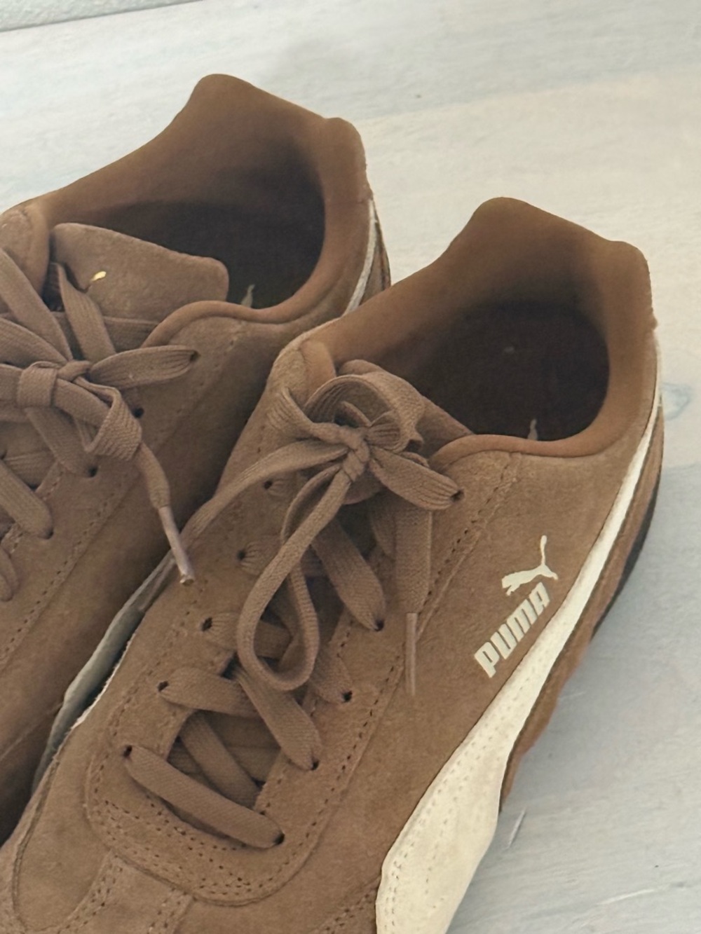 Puma Speedcat Sneakers in Haute Coffee / Frosted Ivory - Picture 5 of 8